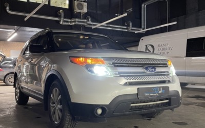 Ford Explorer — установили bi-led модули Aozoom А9