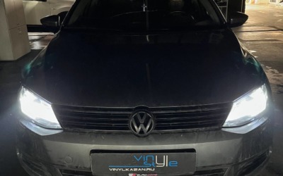 Установили Bi-led модули Aozoom A13 на Volkswagen Jetta