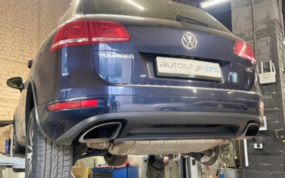 Volkswagen Touareg — заменили тормозные колодки