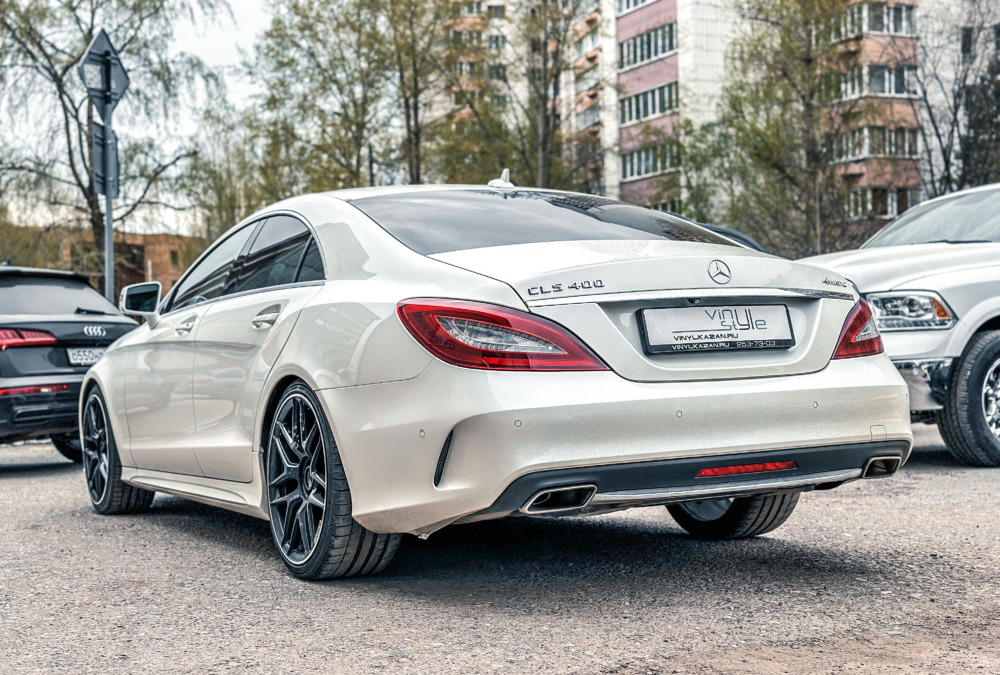 Mercedes CLS 400 на Stage 2 ~465 hp, ~650 Nm