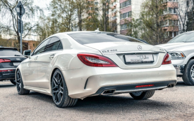Mercedes CLS 400 на Stage 2 ~465 hp, ~650 Nm
