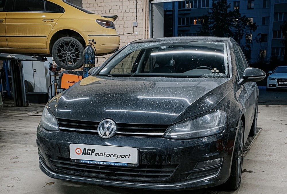 Произвели настройку Volkswagen Golf 1.4 TSI — Stage 2 двигателя , Stage 1 коробки передач 220 hp, ~330 Nm