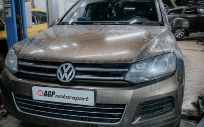 Чип-тюнинг Volkswagen Touareg 3.6 FSI, Stage 1 ~300 hp, ~390 Nm