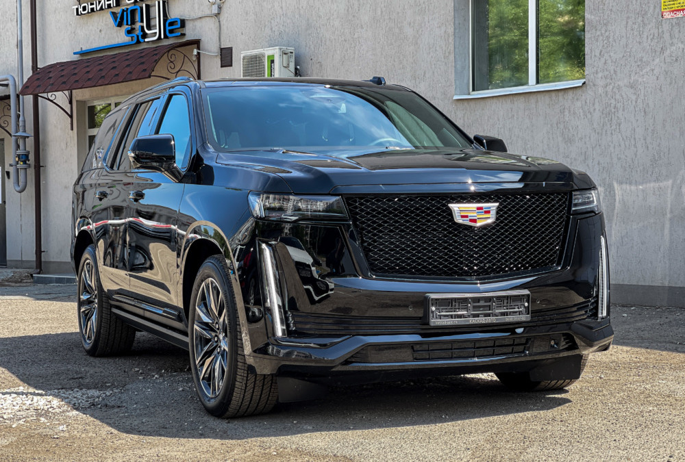 Cadillac Escalade — локальная полировка, бронирование кузова, шумоизоляция, бронирование мониторов