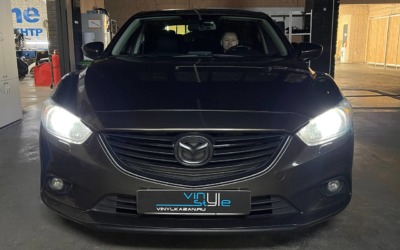 Установлены bi-led модули Aozoom A3 Max на автомобиль Mazda 6