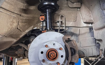 Chevrolet Spark — заменили тормозные диски с накладками и амортизаторы