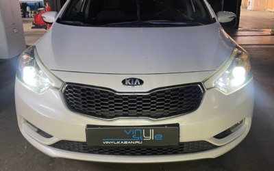 Установили bi-led модули на автомобиль Kia Ceed для безопасного и комфортного вождения