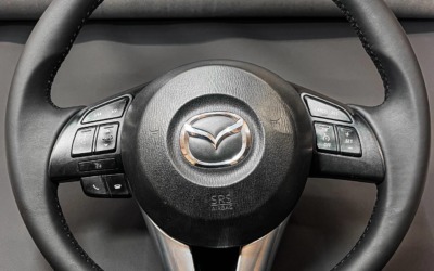 Mazda 6 — перетянули руль в экокожу