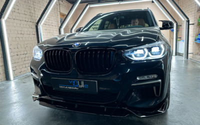 BMW X3 M40i — доработка выхлопной системы и установка обвеса