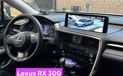 Lexus RX 300 2022 года выпуска — установили систему кругового обзора