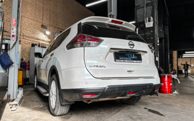 Nissan X-trail — удаление катализатор и установка пламегасителя, прошивка Евро 2