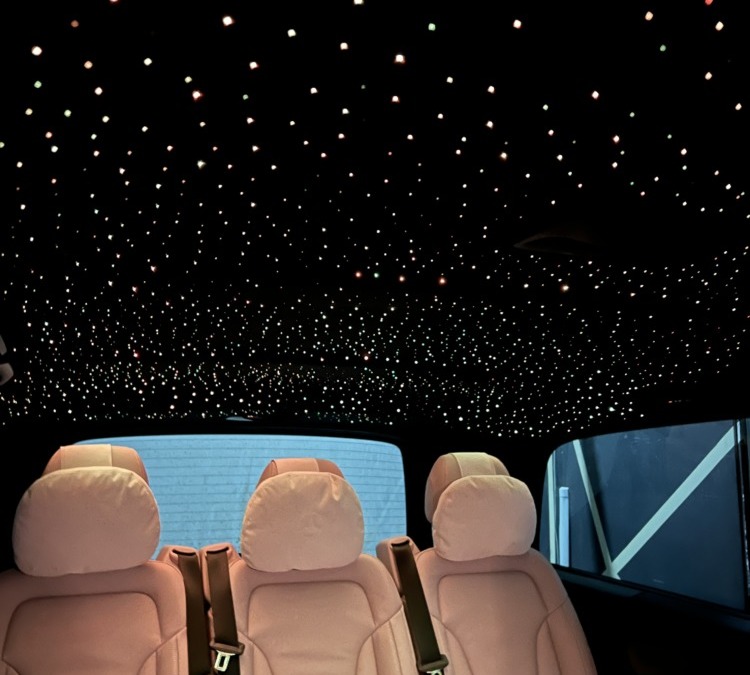 Установка звездного неба на автомобиль Mercedes V-class