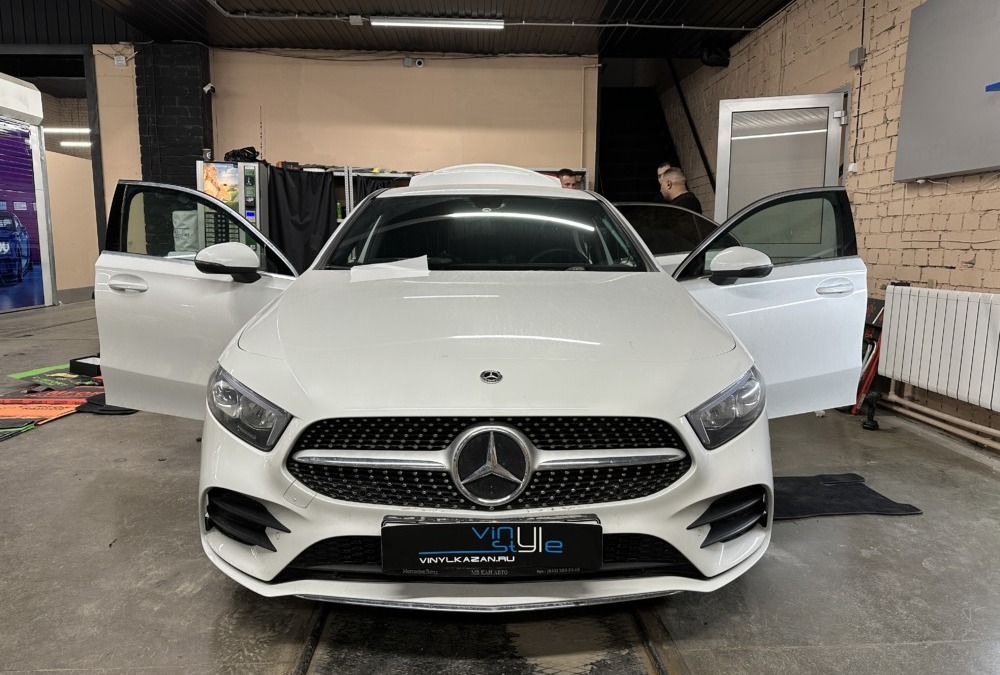 Mercedes CLA — полная комплексная шумоизоляция салона автомобиля