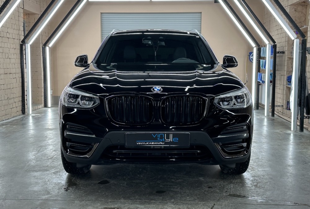BMW X3 — полировка кузова, удаление царапин и нанесение керамики