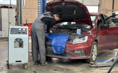 Заправка кондиционера автомобиля Volkswagen Polo GT