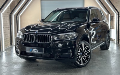 BMW X5 — подкрасили сколы и сделали полировку, нанесли керамику