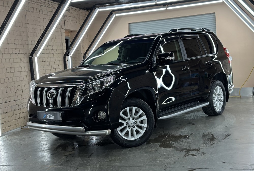 Полировка кузова Toyota Land Cruiser Prado с нанесением керамического состава