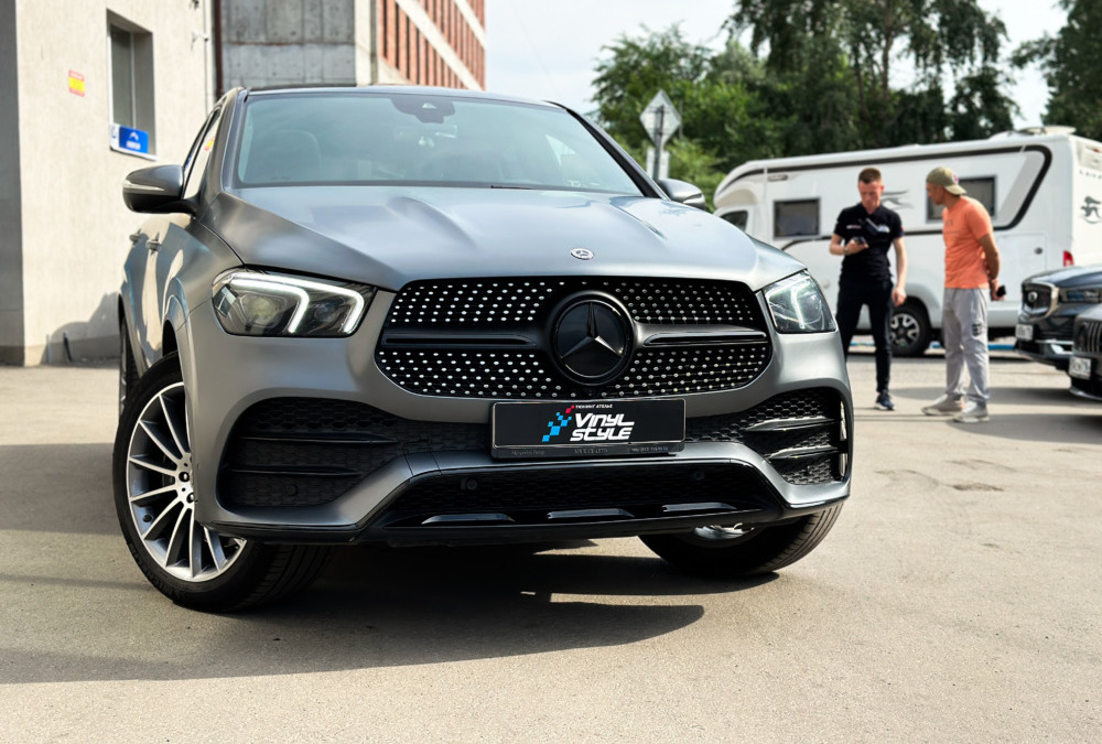 Полный антихром Mercedes GLE Coupe