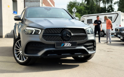 Полный антихром Mercedes GLE Coupe