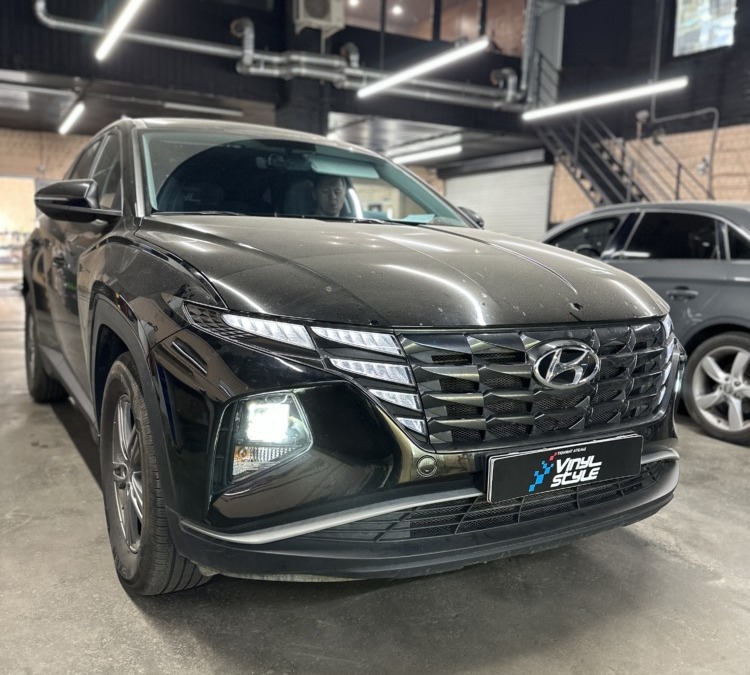 Установили Bi-Led модули Aozoom K3 на Hyundai Tucson