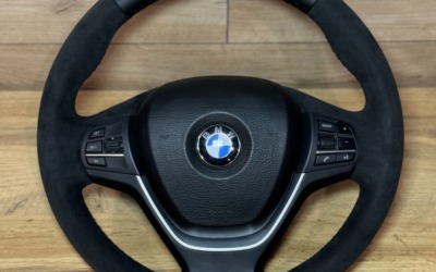 Перешив руля BMW X3 по индивидуальному дизайну