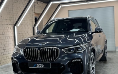 Полировка кузова BMW X5 и нанесение керамического состава