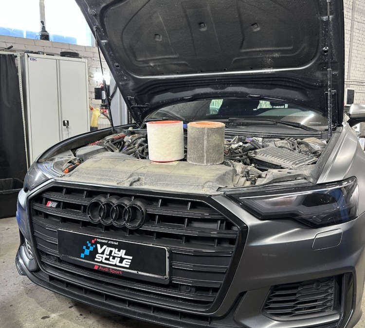 Audi S6 на техническом обслуживании — замена антифриза, масла, фильтров