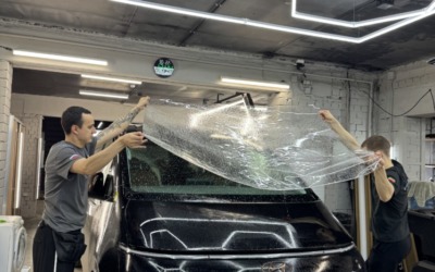 Бронирование лобового стекла автомобиля Hyundai Staria