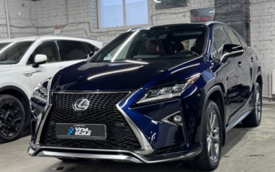 Комплексное бронирование Lexus RX полиуретановой пленкой