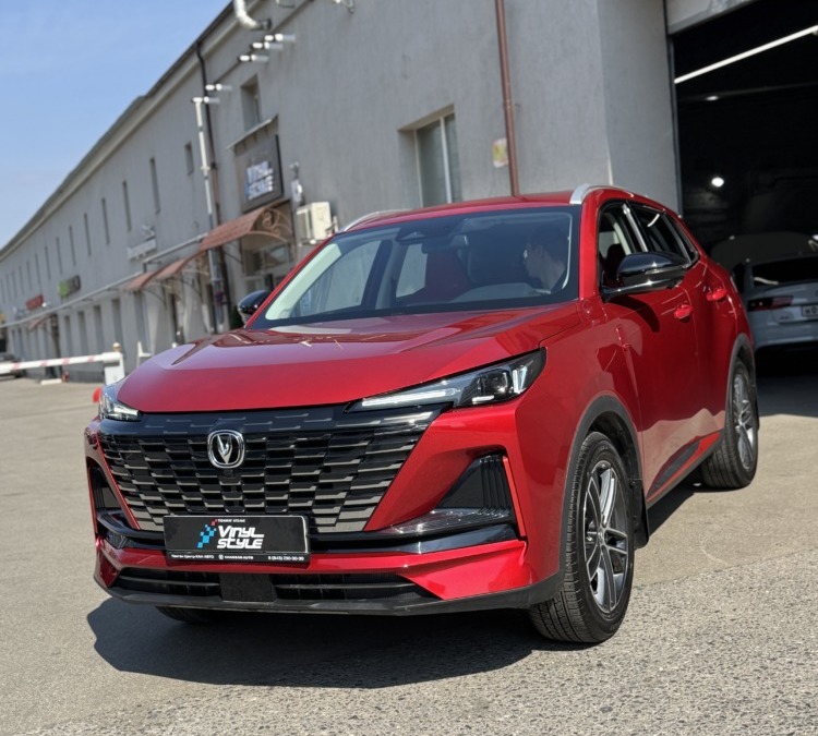Комплексное бронирование полиуретановой пленкой Changan Uni S
