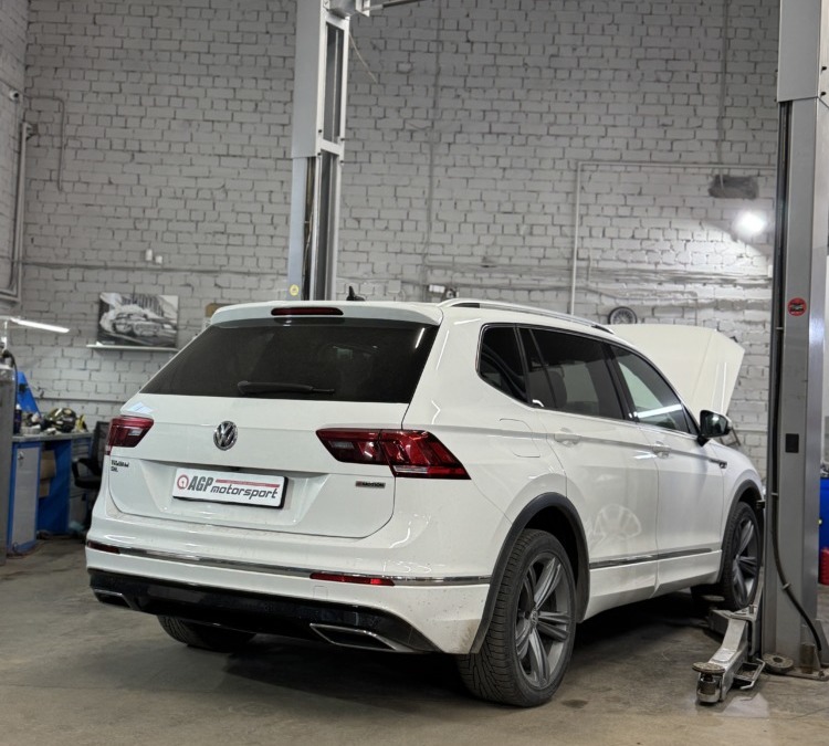 Русификация и чип-тюнинг Volkswagen Tiguan 2.0 180 лс — Stage 2 на выходе 280 лс, 450 нм