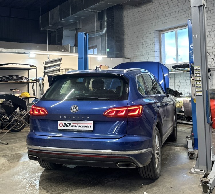 Чип-тюнинг Volkswagen Touareg 3.0 TDI — Stage 1 — 320 л.с и 640 Нм