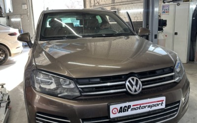 Чип тюнинг автомобиля Volkswagen Touareg 3.0 TDI — 335 лс , 670 нм