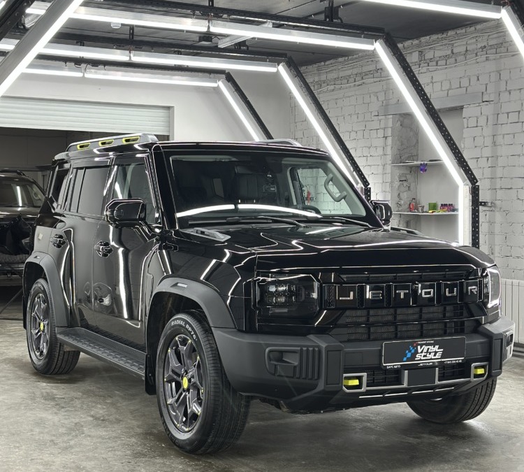 Полировка кузова автомобиля и нанесение керамики — Jetour t2