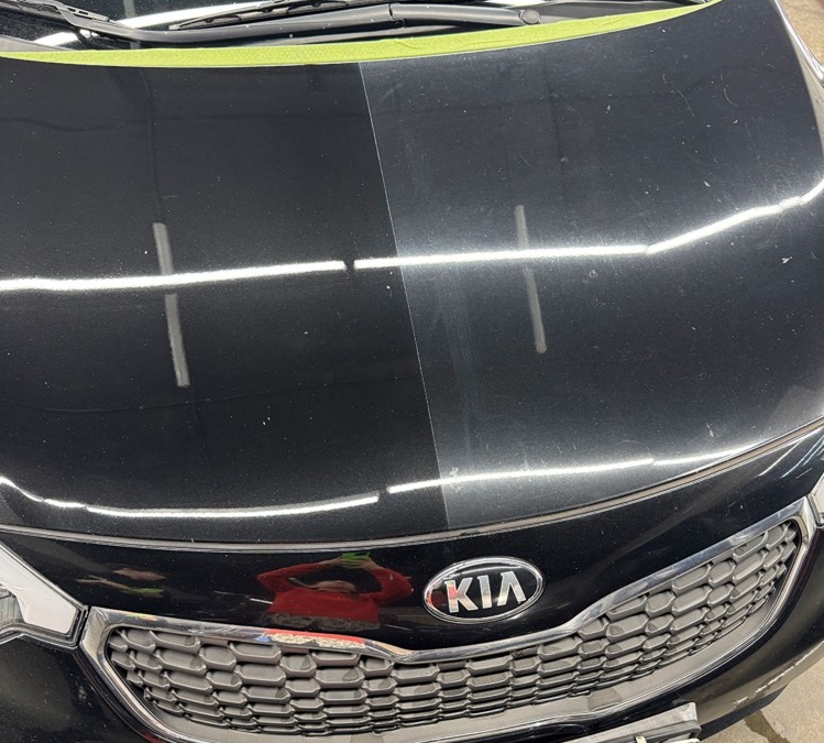 Полировка кузова Kia Cerato с нанесением керамического состава