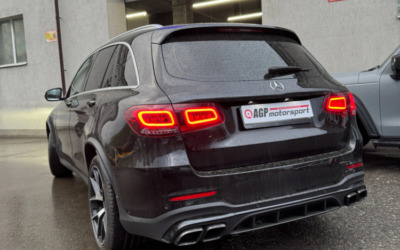 Mercedes GLC 200 — измение звука выхлопной системы