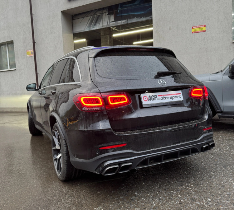Mercedes GLC 200 — измение звука выхлопной системы