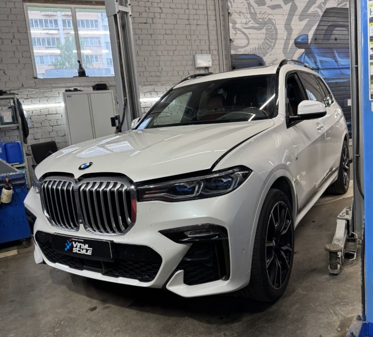 Чистка впускного коллектора и мойка радиаторов дизельного BMW X7