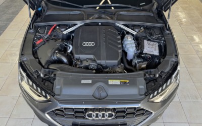 Мойка подкапотного пространства и комплексная трёхфазная мойка кузова Audi A4