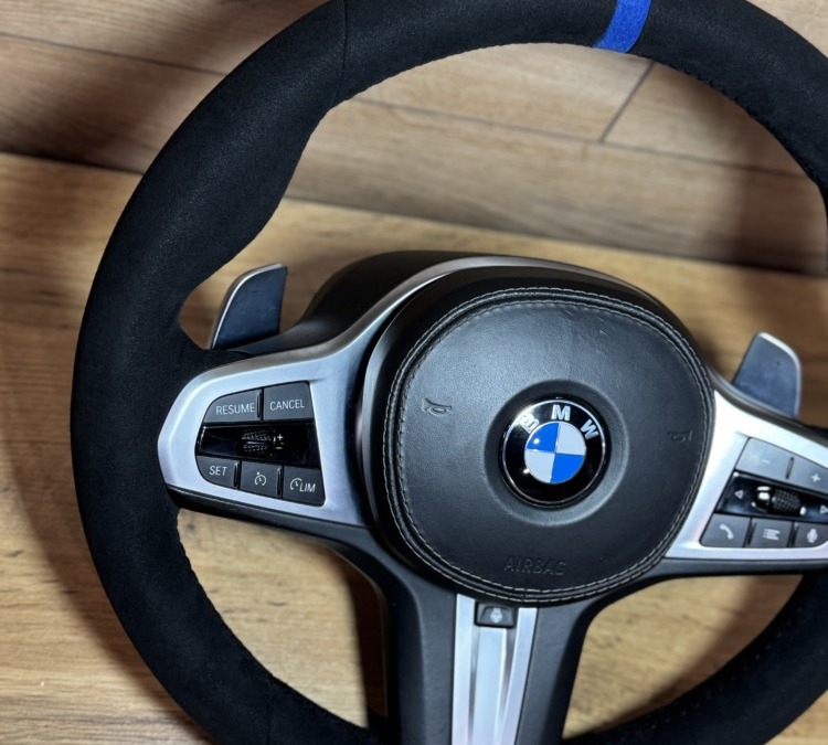 Перешив руля автомобиля BMW X5