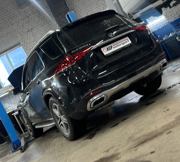 Чип тюнинг Mercedes GLE 300 CDI — Stage 1: 280 л.с. и 570 Нм, отключение системы AdBlue