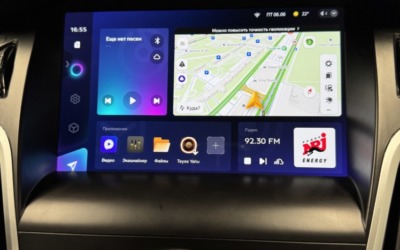 Ford Focus 2014 года выпуска — установили функциональную мультимедиа систему на базе Андроид 10