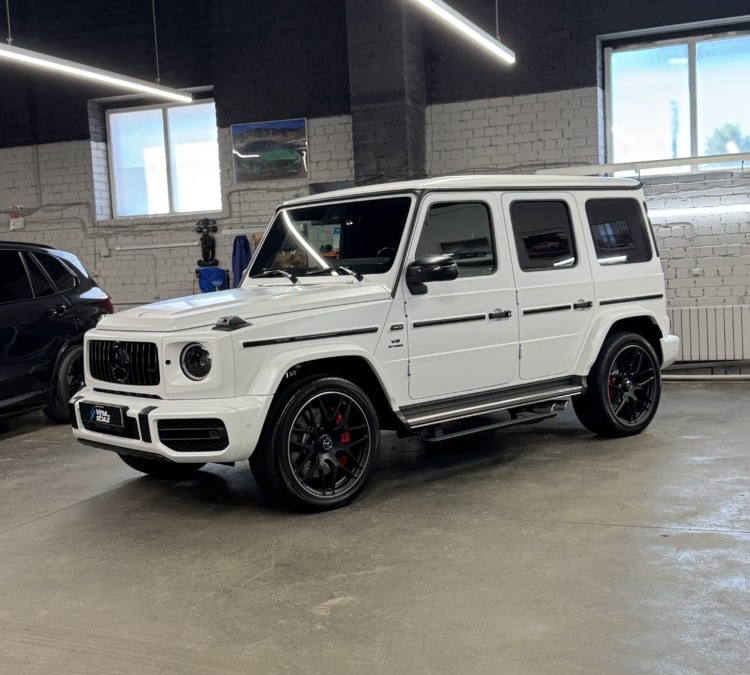 Установка электрических выдвижных порогов на Mercedes G class