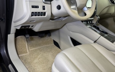 Пошив ворсовых ковров в салон автомобиля Nissan Murano