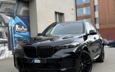 BMW X5 на максимальном бронировании кузова