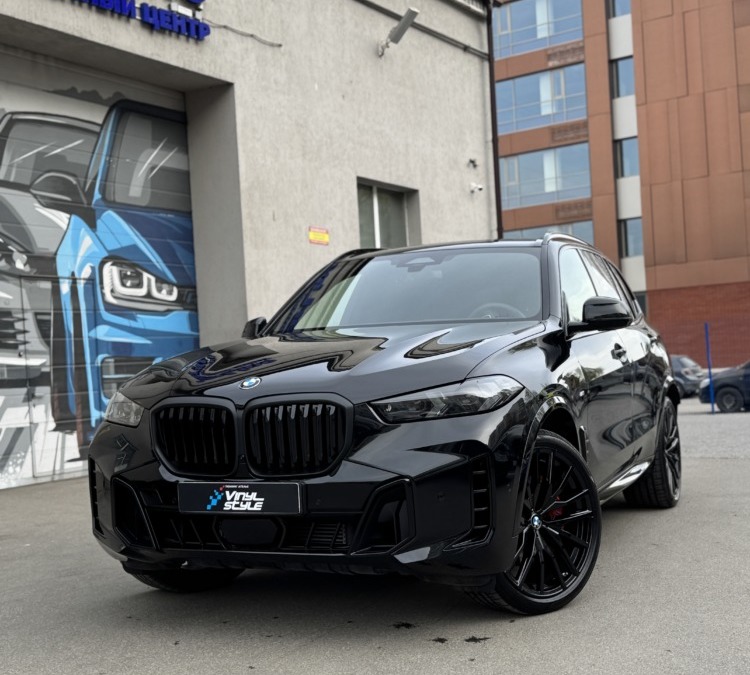 BMW X5 на максимальном бронировании кузова
