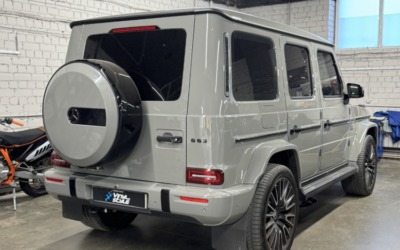Mercedes Benz G class — установили доводчики на 5 дверей