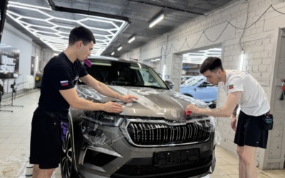 Пошив ковров и локальное бронирование Skoda Kodiaq