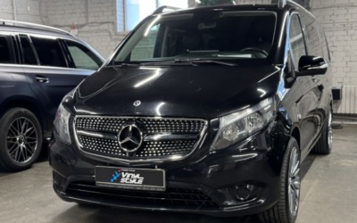 Mercedes Vito 2019 года — установка мультимедиа и камер, установка электропривода крышки багажника и фаркопа
