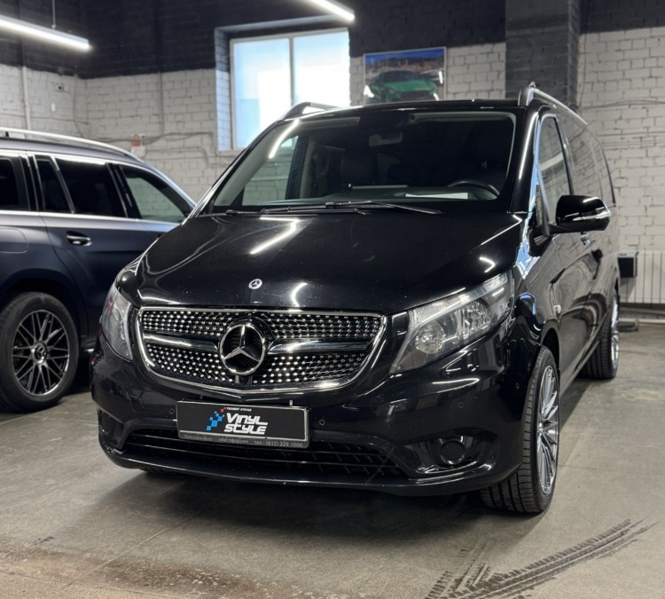 Mercedes Vito 2019 года — установка мультимедиа и камер, установка электропривода крышки багажника и фаркопа